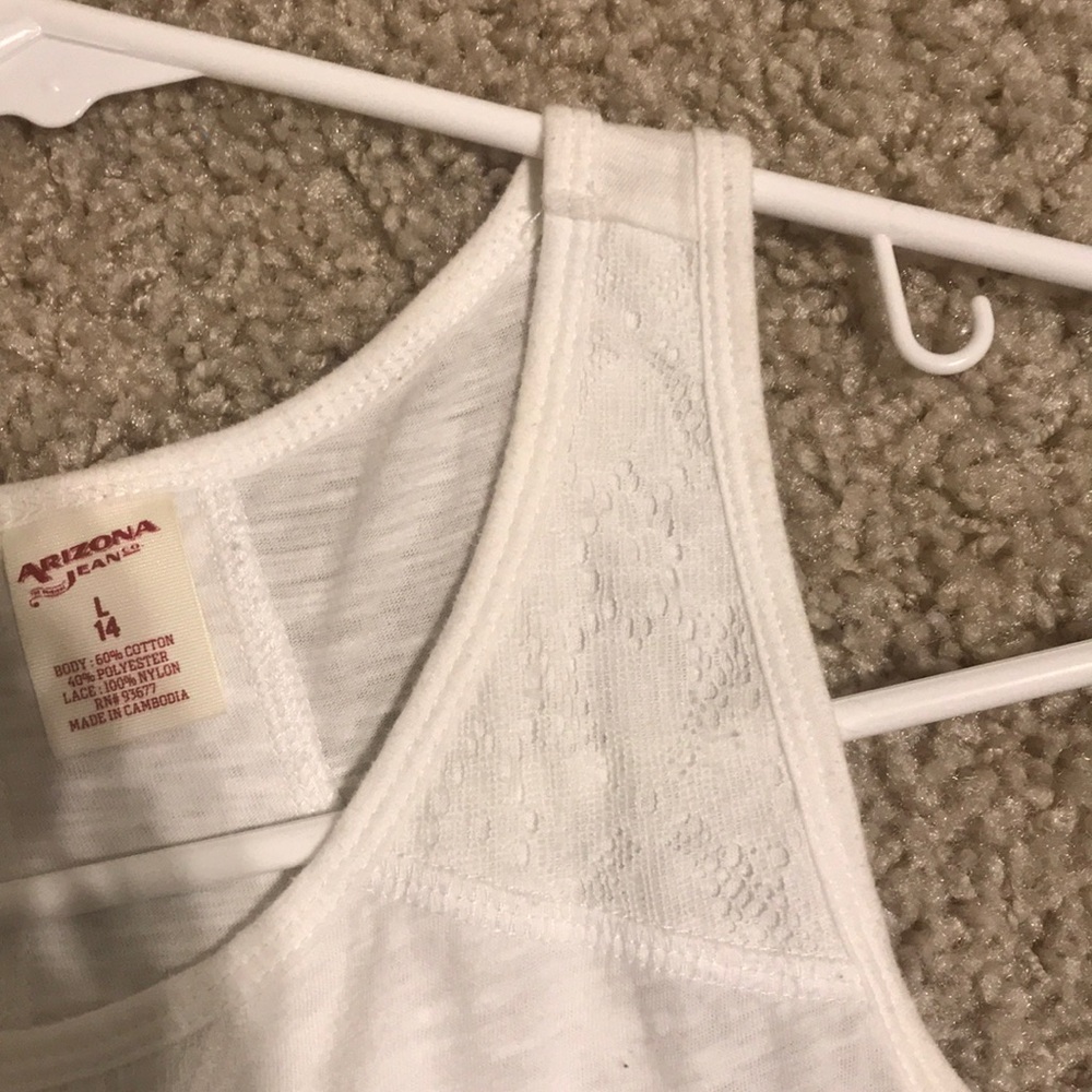 White Razorback shirt - Picture 2 of 4